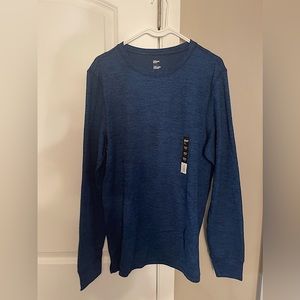 Blue Long Sleeve Thermal